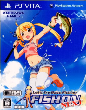 let's try bass fishing フィッシュオンネクスト (let's try bass fishing: fish on next)