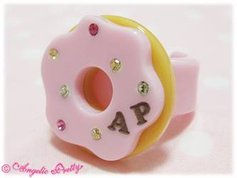 angelic pretty little donut ring