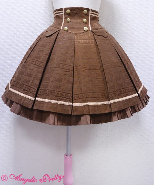 angelic pretty melty ribbon chocolate skirt