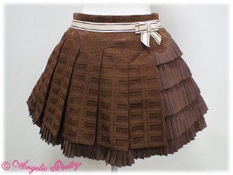 angelic pretty royal chocolate skirt