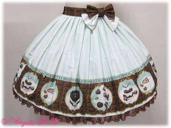 angelic pretty melty chocolate skirt