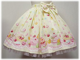 angelic pretty dreaming macaron skirt