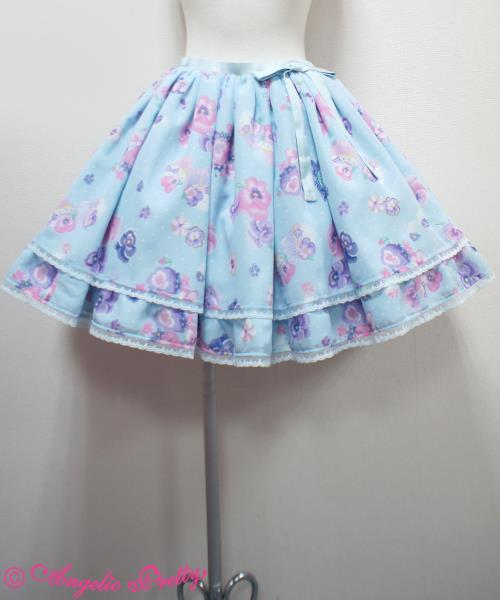 angelic pretty sweetie violet skirt