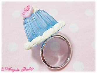 angelic pretty jewelry whip jelly ring - sax - 2010