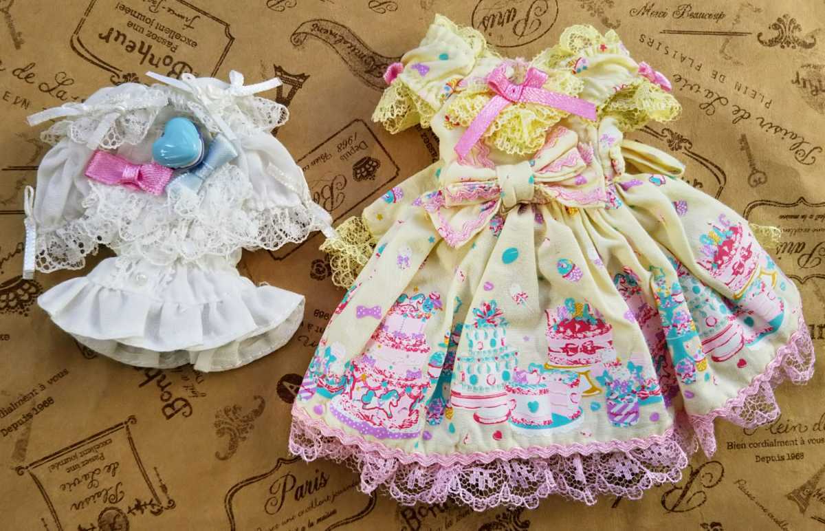 angelic pretty × pullip dal heart macaron (default decoration dream outfit only) - sax - 2012