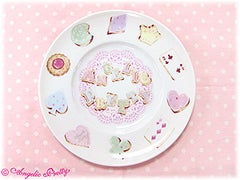 angelic pretty original wonder cookie plate - white - 2010