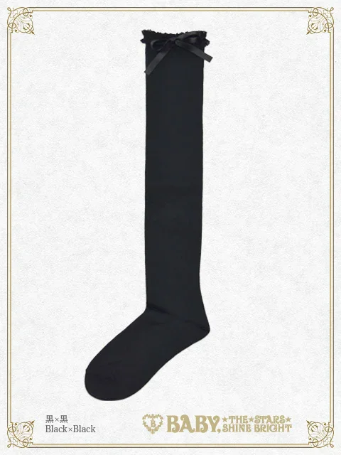 aatp torchon lace ankle length socks - black - 2023