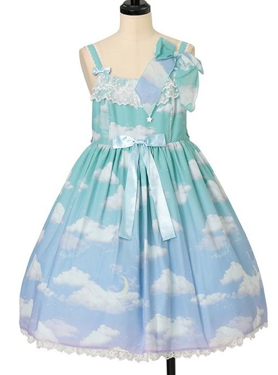 angelic pretty flower kitten jsk - mint - 2024