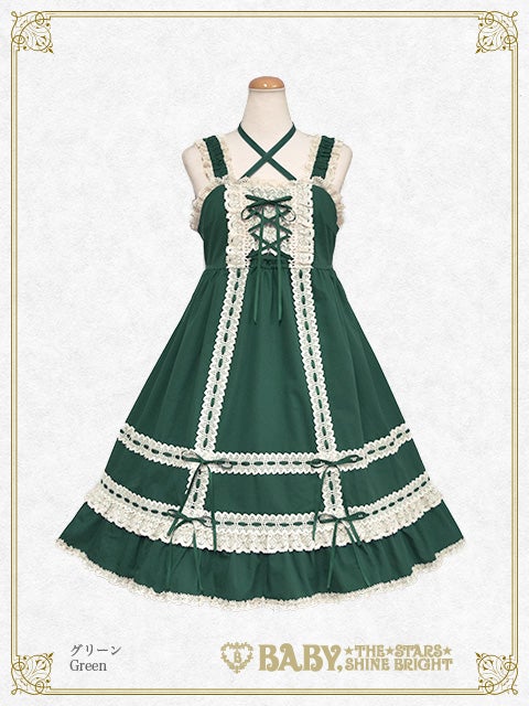 btssb babydoll jsk (laforet exclusive) - green - 2022