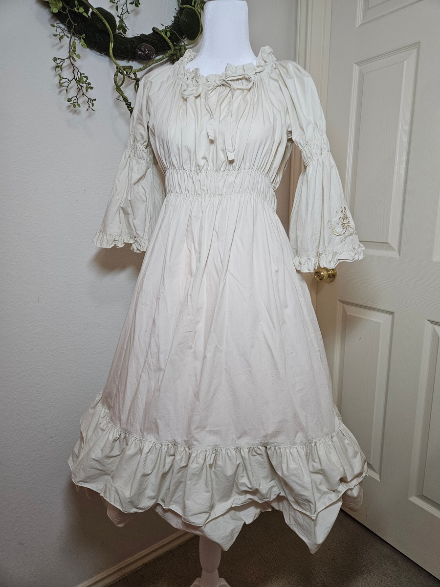 metamorphose original embroidery nightgown - ivory - 2005