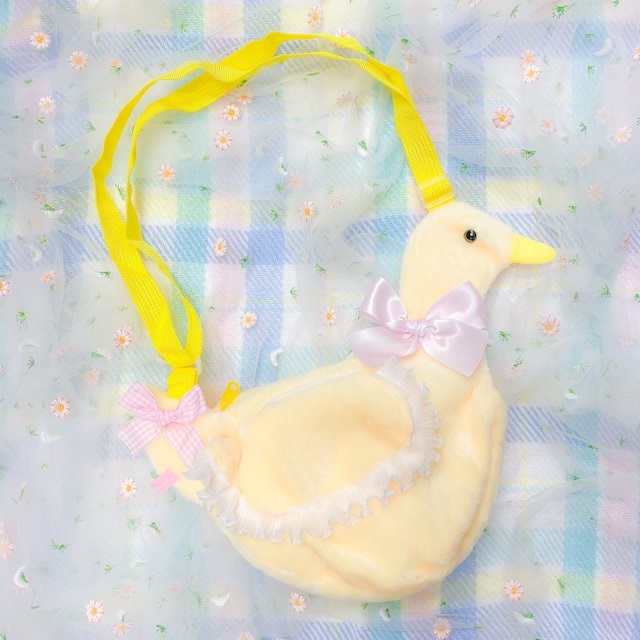 nile perch ducky shoulder bag - yellow - ca. 2020