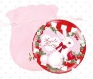 angelic pretty can badge mirror - red - 2017