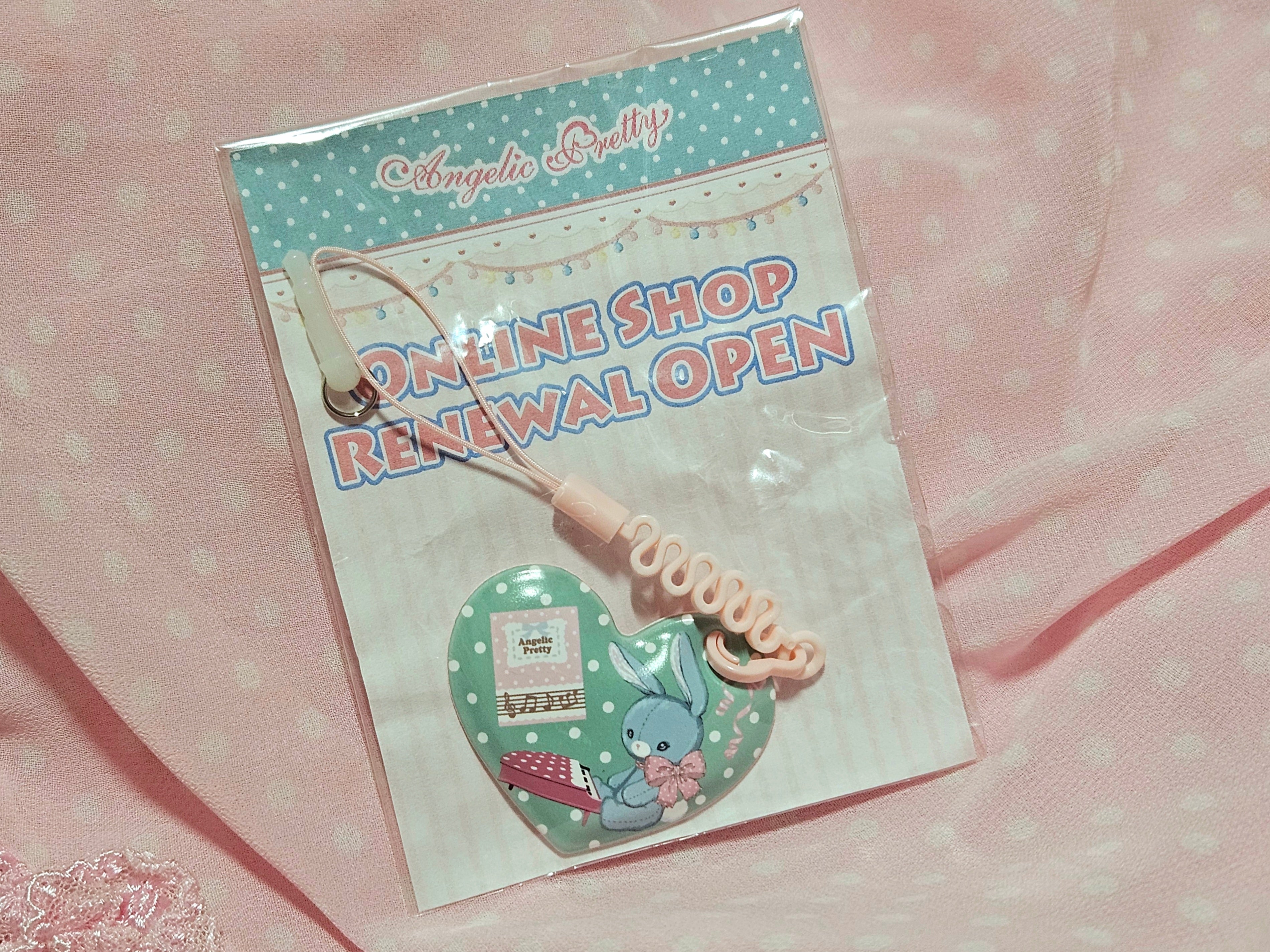 angelic pretty melody toys mobile cleaner - mint - 2014