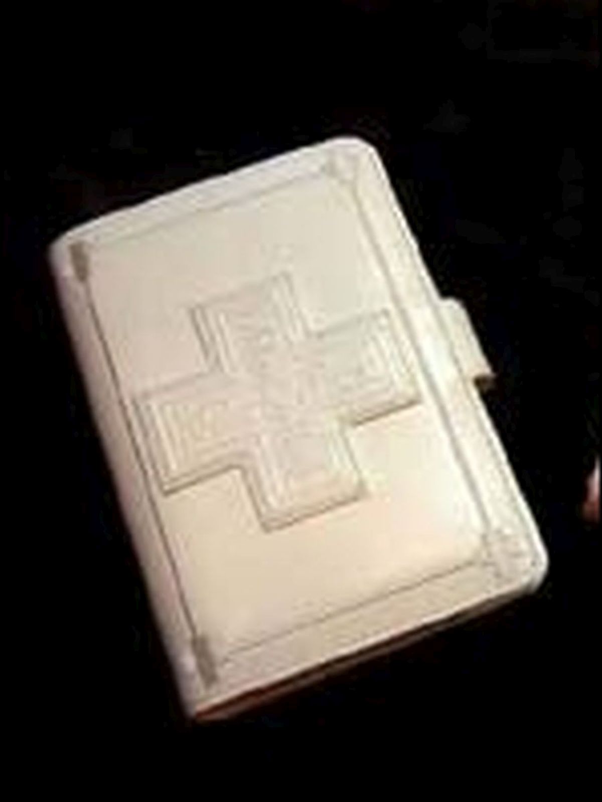 metamorphose cross business card holder with pass case - white - 2003