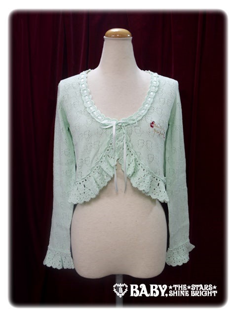 btssb flower motif bolero (2009) - mint - 2009