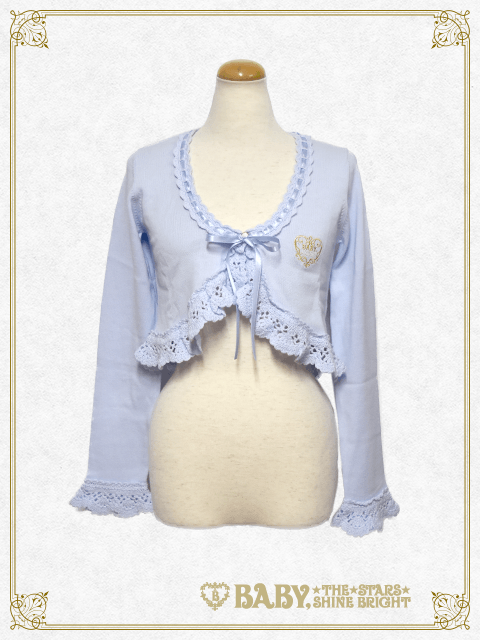 nile perch knitted cardigan <duck> - blue - ca. 2020