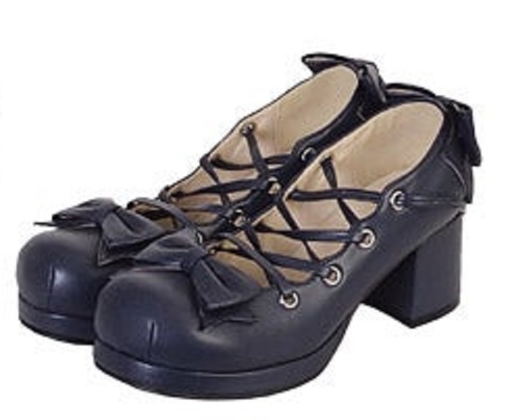 bodyline ballerina lace-up heels - navy