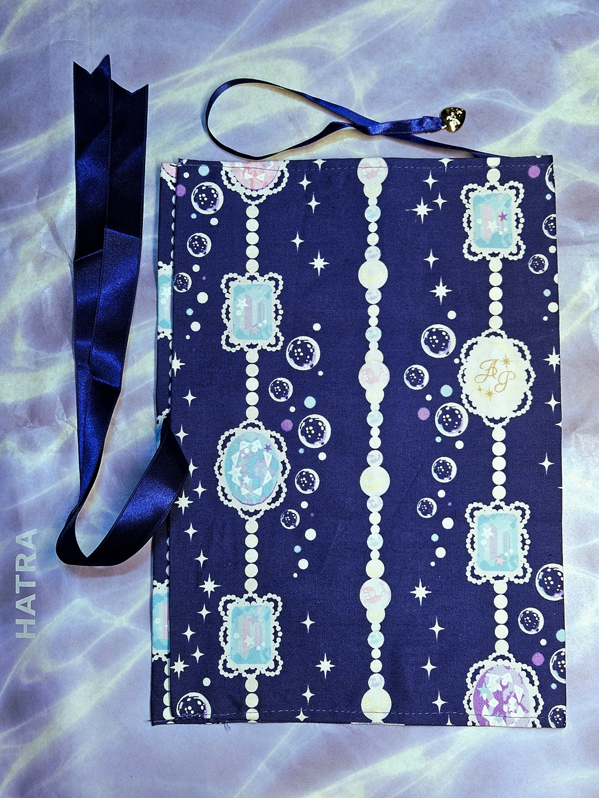 angelic pretty marine kingdom book cover - navy - 2015